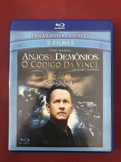 Blu-ray Duplo - Anjos E Demônios/ O Código Da Vinci - Semin. na internet