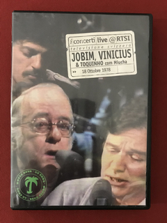 DVD - Jobim, Vinicius & Toquinho Com Miucha - Seminovo
