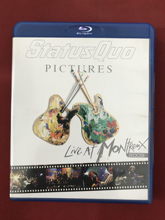 Blu-ray- Status Quo - Pictures - Live At Montreux - Seminovo