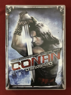 DVD - Conan O Bárbaro - Schwarzenegger - Seminovo