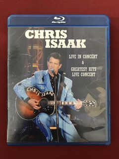 Blu-ray - Chris Isaak - Live In Concert - Seminovo