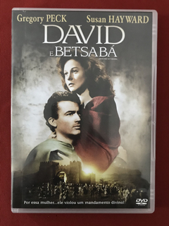 DVD - David E Betsabá - Gregory Peck - Seminovo