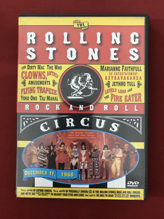 DVD - The Rolling Stones - Rock And Roll Circus - Seminovo