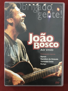 DVD - João Bosco Ao Vivo Obrigado Gente