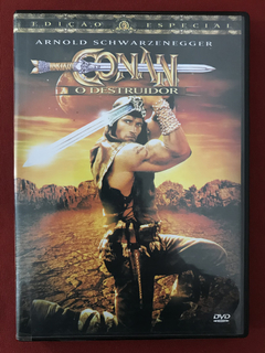 DVD - Conan O Destruidor - Schwarzenegger - Seminovo