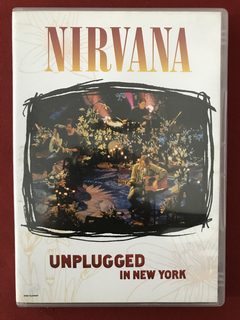 DVD - Nirvana Unplugged In New York - Seminovo