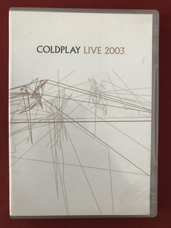 DVD Duplo - Coldplay Live 2003 - Seminovo