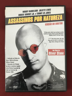 DVD - Assassinos Por Natureza - Woody Harrelson - Seminovo