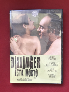 DVD - Dillinger Está Morto - Direção: Marco Ferreri - Semin.