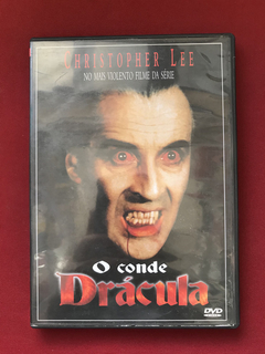 DVD - O Conde Drácula - Christopher Lee - Direção: Roy Ward