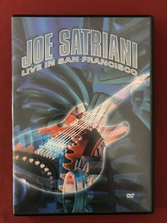 DVD Duplo - Joe Satriani Live In San Francisco - Seminovo