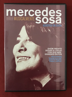 DVD - Mercedes Sosa Acústico En Suiza - Seminovo