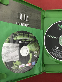 DVD Duplo + Demo Jogável- Hulk - Direção: Ang Lee - Seminovo - Sebo Mosaico - Livros, DVD's, CD's, LP's, Gibis e HQ's
