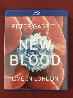 Blu-ray- Peter Gabriel - New Blood - Live In London - Semin. na internet