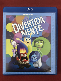 Blu-ray - Divertidamente - Disney/ Pixar - Seminovo
