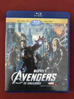 Blu-ray Duplo - The Avengers - Os Vingadores - Seminovo