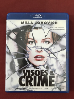 Blu-ray - Visões De Um Crime - Milla Jovovich - Seminovo