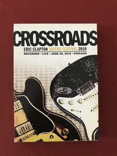 DVD Duplo- Crossroads Eric Clapton - Seminovo