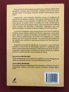 Livro - Acupuntura: Uma Avaliação Científica - Edzard Ernst - Ed. Manole - comprar online