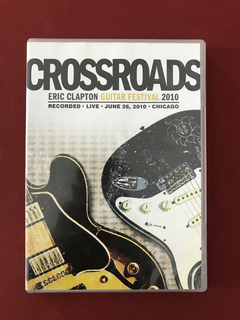 DVD Duplo- Crossroads Eric Clapton - Seminovo na internet