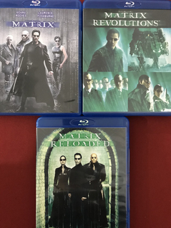 Blu-ray - Box Coleção Matrix Trilogia - 3 Discos - Seminovo - comprar online