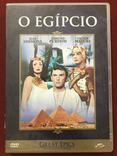 DVD - O Egípcio - Jean Simmons E Edmund Purdom - Seminovo