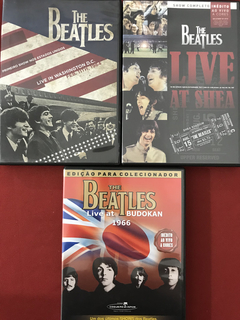 DVD - Box The Beatles Special Edition - 3 Discos - Seminovo - Sebo Mosaico - Livros, DVD's, CD's, LP's, Gibis e HQ's