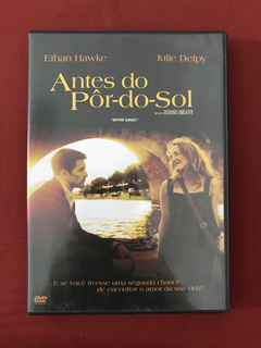 DVD - Antes Do Pôr-do-sol - Ethan Hawke/ Julie Delpy - Semin