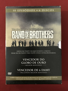 DVD - Box Band Of Brothers - 6 Discos - 10 Episódios - Semin