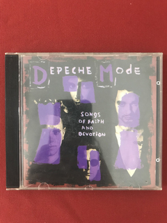CD - Depeche Mode - Songs Of Faith And Devotion - Nacional