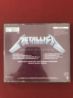 CD - Metallica - Master Of Puppets - Nacional - comprar online