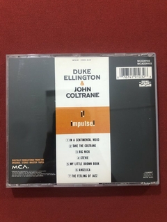 CD - John Coltrane E Duke Ellington - Nacional - Seminovo - comprar online