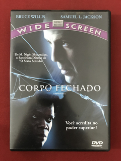 DVD - Corpo Fechado - Bruce Willis/ Samuel L. J. - Seminovo