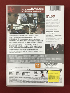DVD - Vôo United 93 - Direção: Paul Greengrass - Seminovo - comprar online