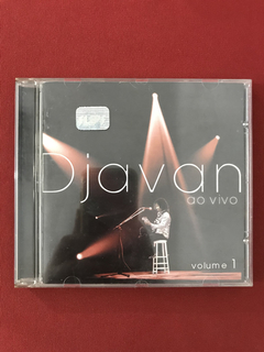 CD - Djavan - Ao Vivo - Volume 1 - Nacional