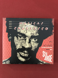 CD Duplo - Seu Jorge- Músicas Para Churrasco- Vol. 1- Semin