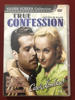 DVD - Confissão De Mulher - Carole Lombard - Seminovo