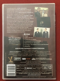 DVD - Sacco E Vanzetti - Dir. Giuliano Montaldo - Seminovo - comprar online