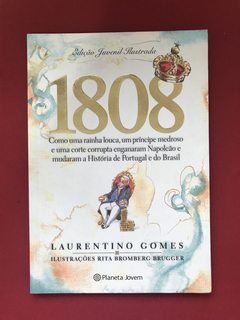 Livro - 1808 - Laurentino Gomes  - Versão Juvenil - Seminovo