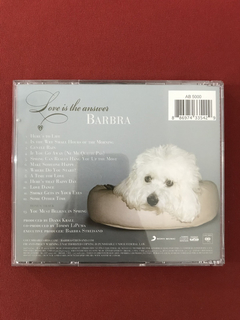 CD - Barbra Streisand - Love Is The Answer - Seminovo - comprar online