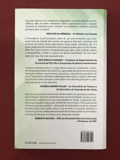 Livro - Reforma Da Previdência - Paulo Tafner - Seminovo - comprar online