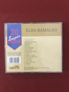 CD - Elba Ramalho - 20 Super Sucessos - Nacional - Seminovo - comprar online
