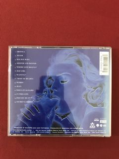 CD - Madonna - Erotica - 1992 - Nacional - comprar online