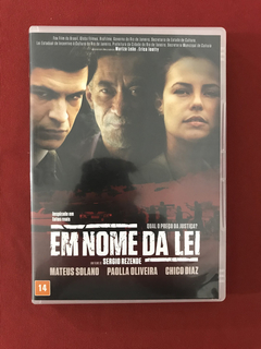DVD - Em Nome Da Lei - Dir: Sergio Rezende - Seminovo