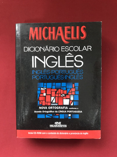 Livro - Dicionário Escolar Inglês / Português - Michaelis