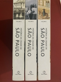 Livro - História Da Cidade De São Paulo - 3 Volumes - PAz E Terra - Capa Dura - comprar online