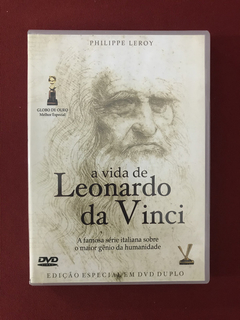 DVD Duplo - A Vida De Leonardo Da Vinci - Seminovo