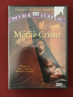 DVD - O Conde De Monte Cristo - Jim Caviezel - Novo