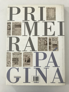 Livro - Primeira Página - Folha de S. Paulo - Capa Dura - comprar online