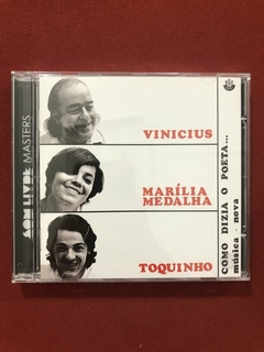 CD - Marília Medalha E Toquinho - Como Dizia O Poeta - Semin